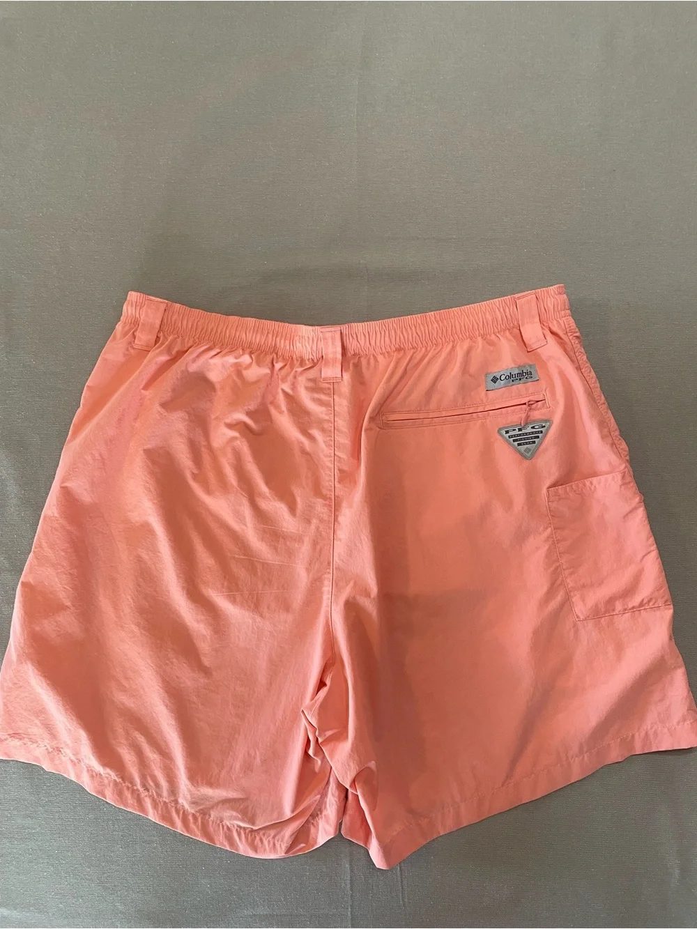 Columbia PFG Coral Men's Swim Fishing Lined Trunks L